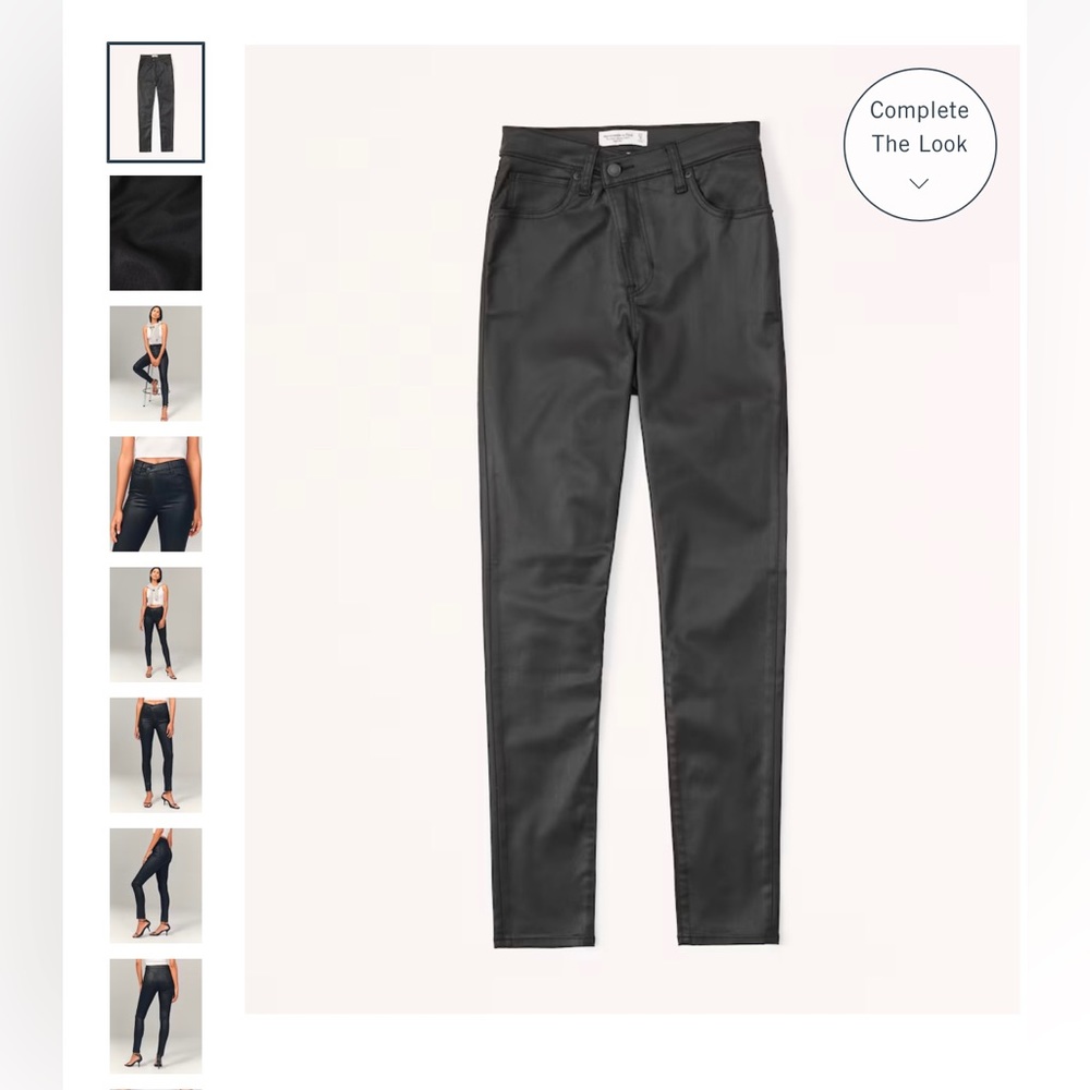 High Rise Super Skinny Ankle Jean